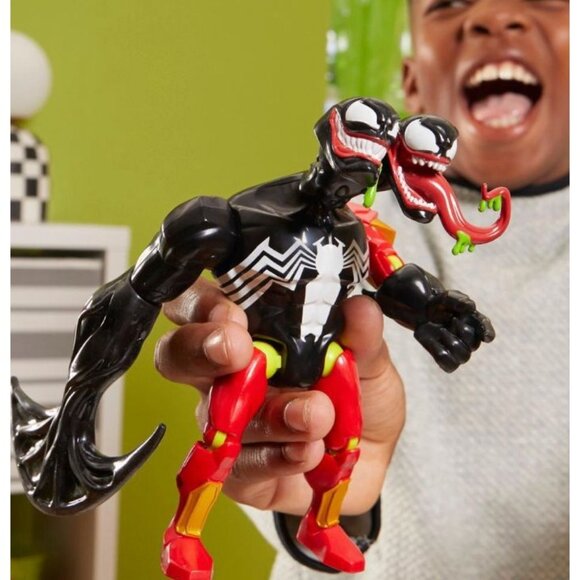 Marvel Mix Mashers Venom Action Figure Set For Ages 4+ By Hasbro - Picture 6 of 6